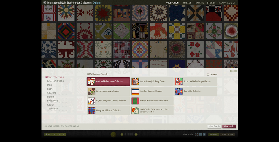 Nominee - International Quilt Study Center Explorer