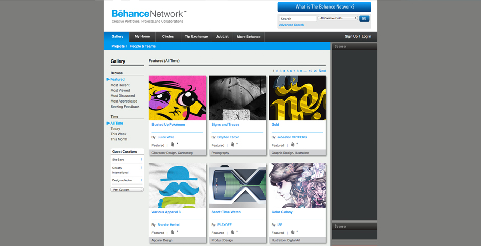 Honoree - Behance Network