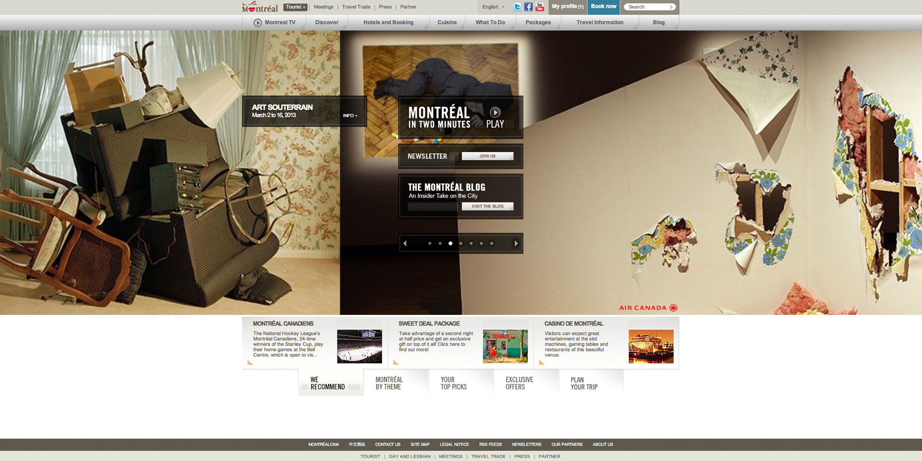 Webby Award Winner - Tourisme Montreal