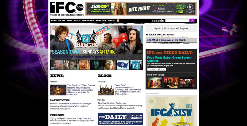 People's Voice - IFC (The Independent Film Channel)