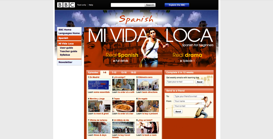 Nominee - Mi Vida Loca, Spanish for Beginners