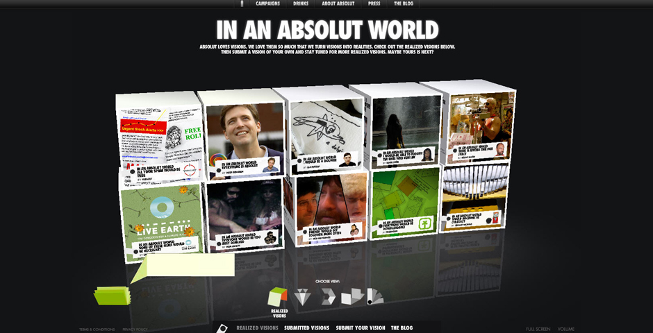 Honoree - IN AN ABSOLUT WORLD