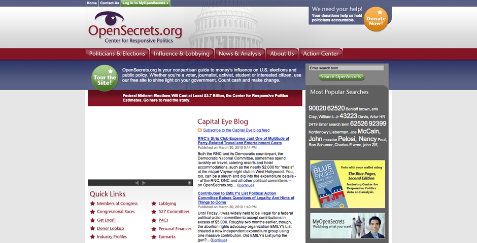 Nominee - OpenSecrets.org