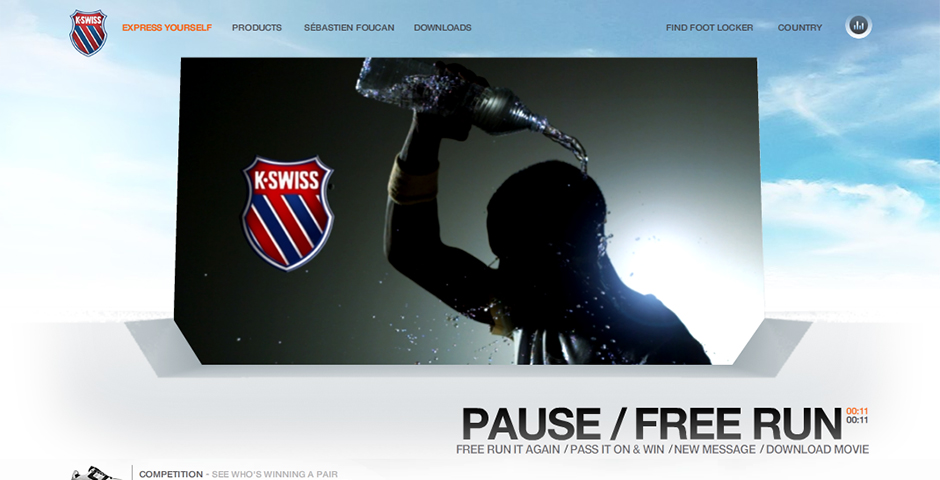 Nominee - K-Swiss Free Running