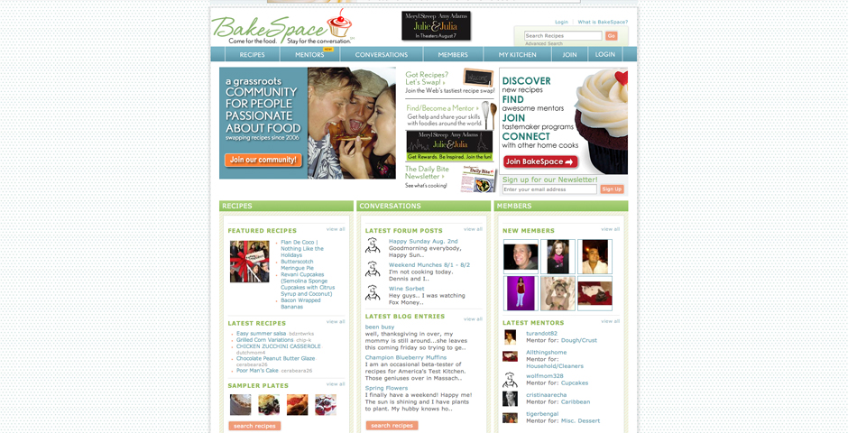 Nominee - BakeSpace.com