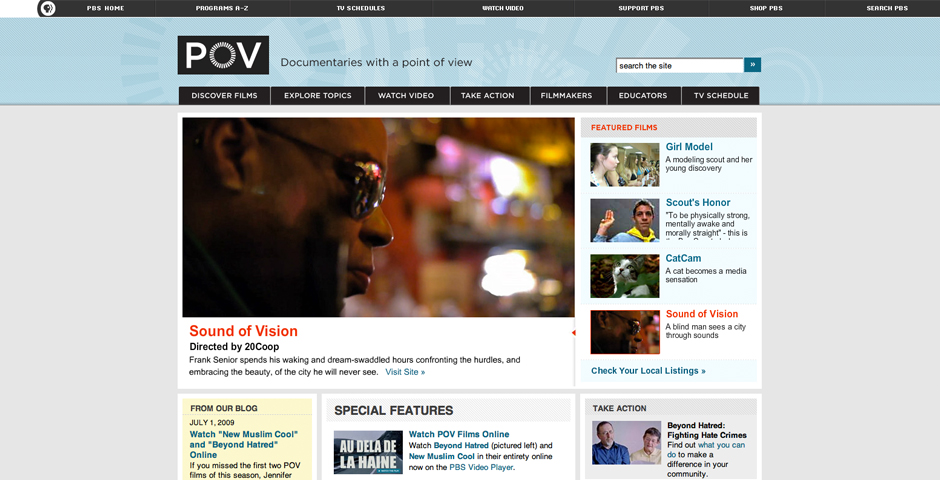 Nominee - P.O.V. /American Documentary, Inc.