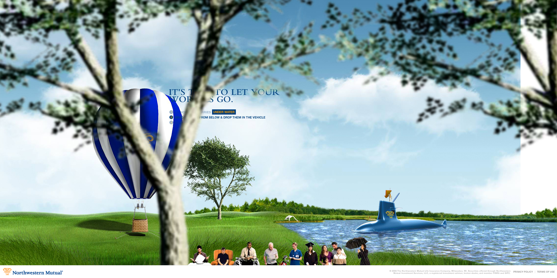 Webby Award Winner - NWMutual “Let Your Worries Go”