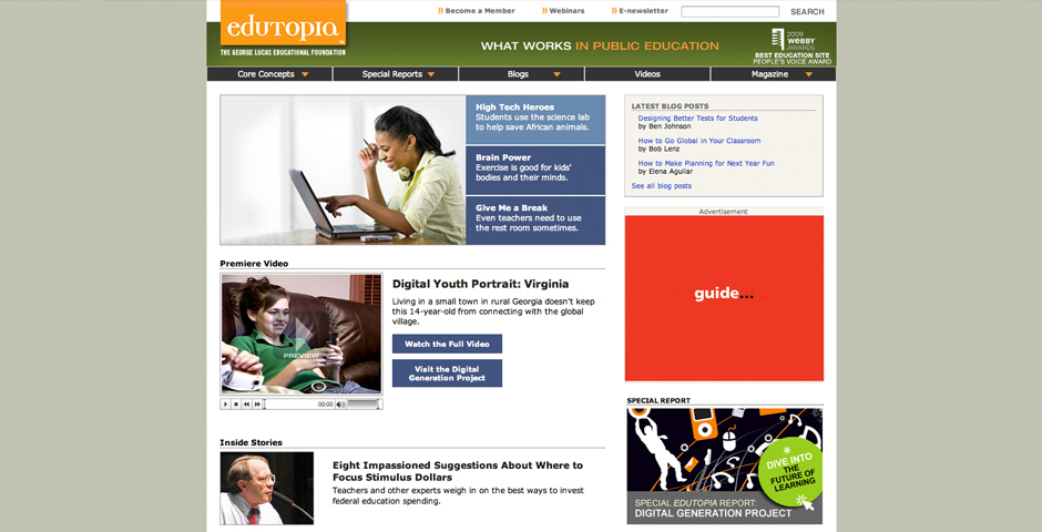 People's Voice - Edutopia.org