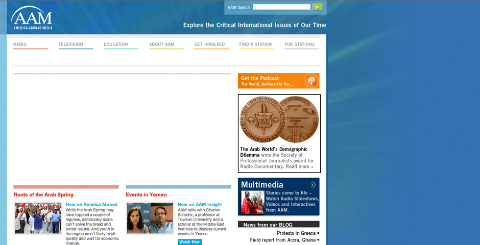 Nominee - America Abroad Media