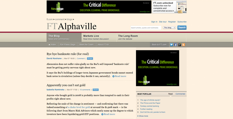 People's Voice - FT Alphaville