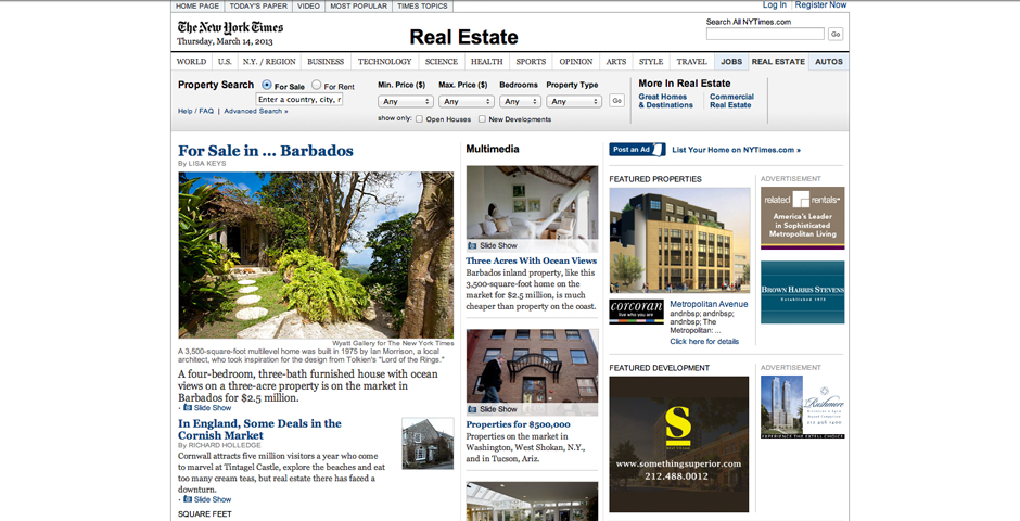 Nominee - NYTimes.com/RealEstate