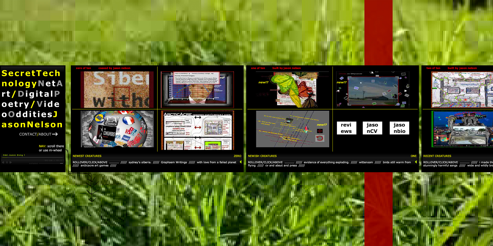 Webby Award Winner - Jason Nelson’s Digital Oddities