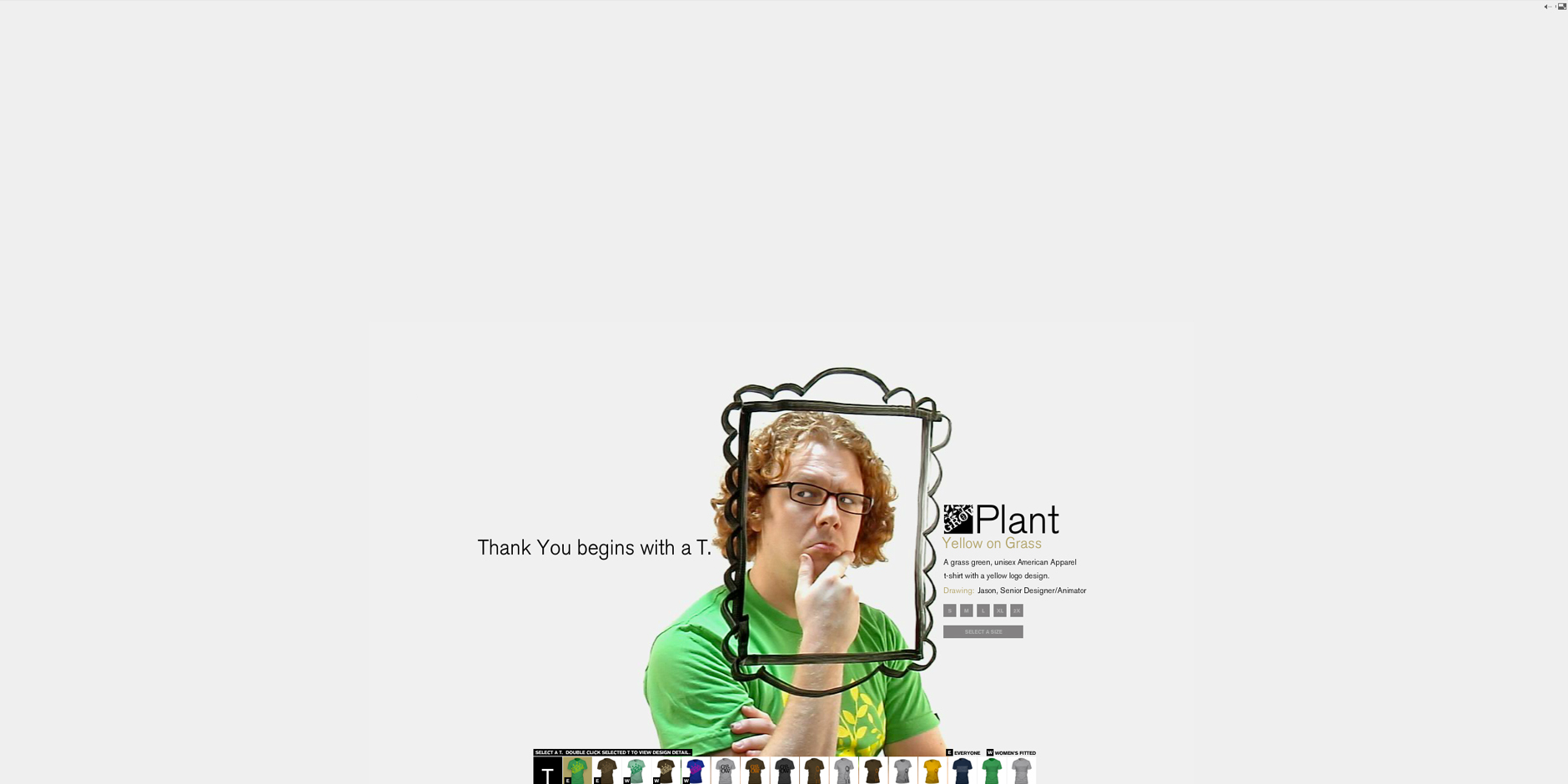 - Thank You begins with a T.