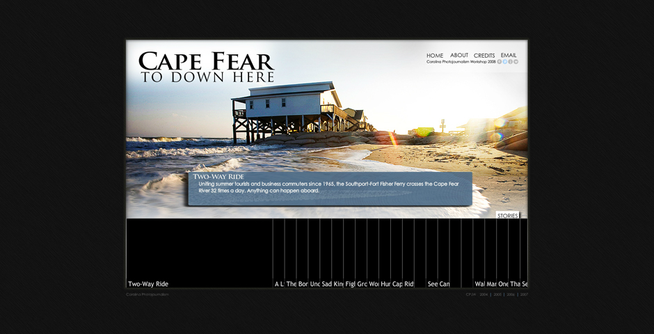Nominee - Cape Fear to Down Here