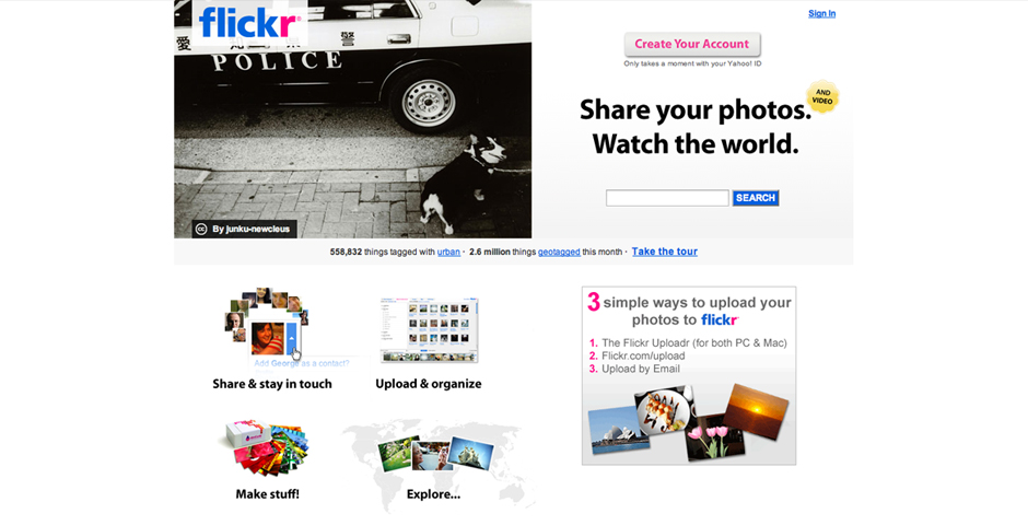 People's Voice / Webby Award Winner - Flickr