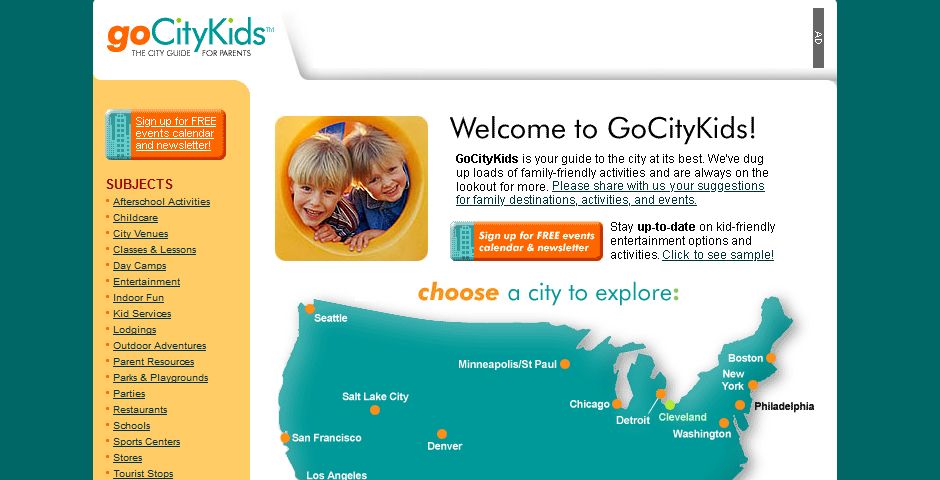 Webby Award Winner - GoCityKids