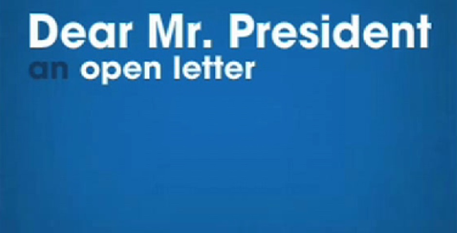 People's Voice - Pepsi Dear Mr. President Video Banner