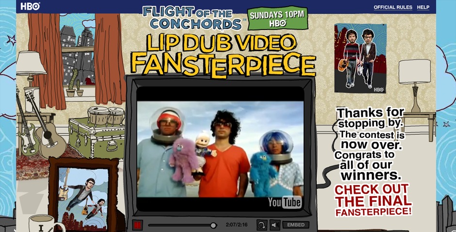 People's Voice / Webby Award Winner - Flight of the Conchords Lip Dub