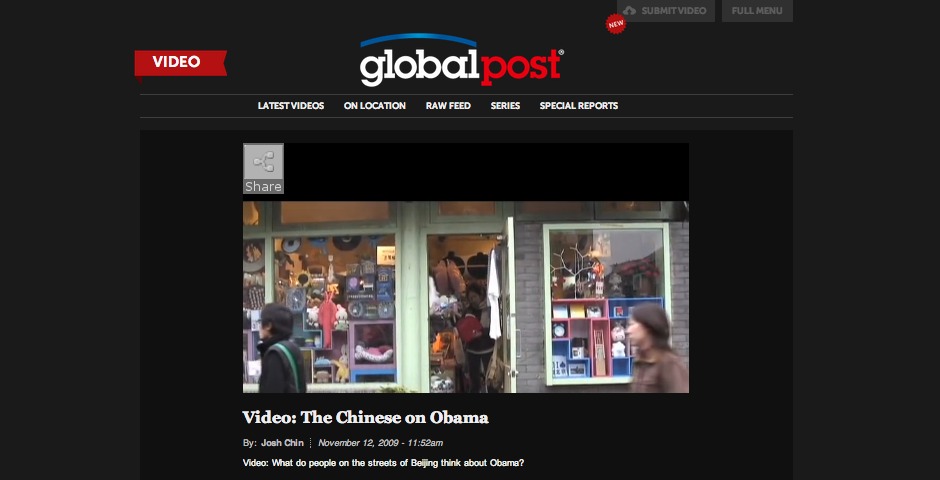 Nominee - GlobalPost: “On Location”