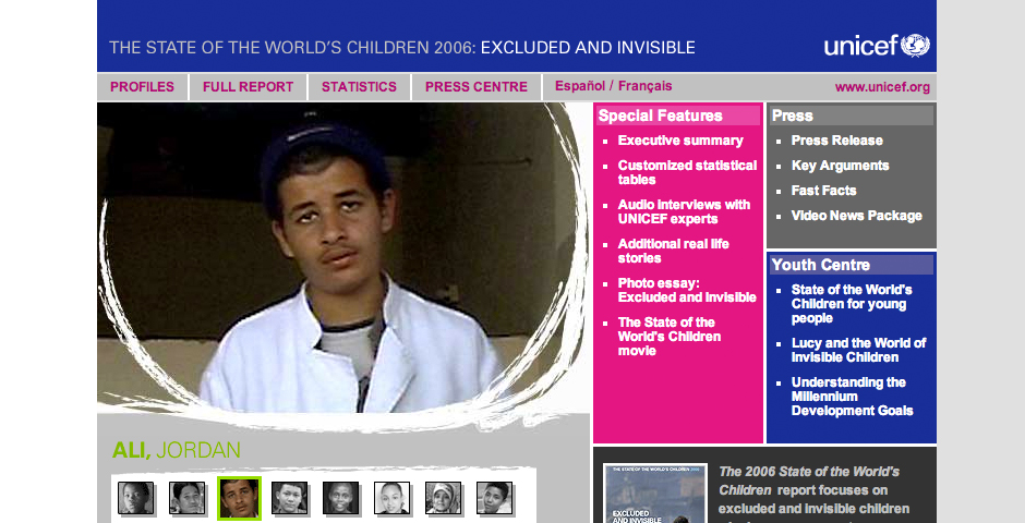 People's Voice - UNICEF – State of the World’s Children 2006