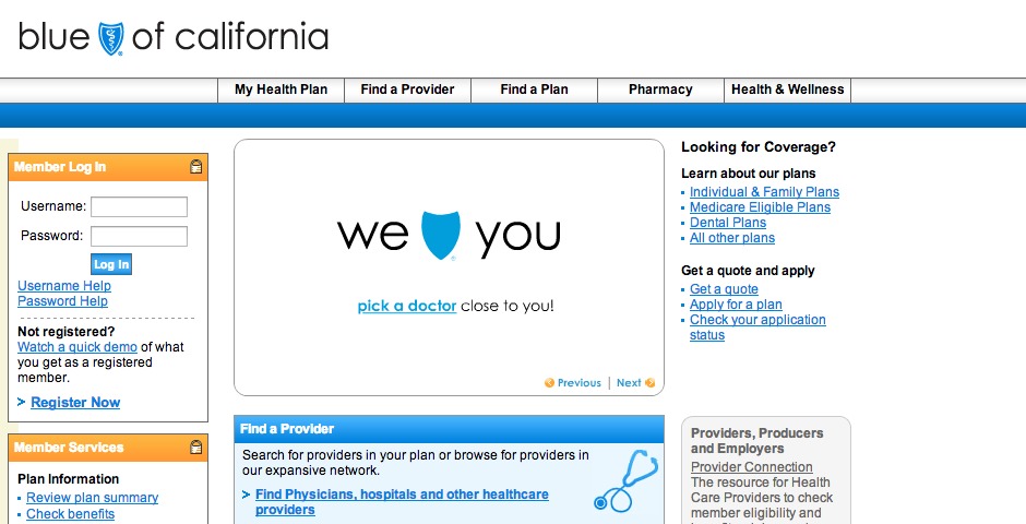Nominee - Blue Shield of California