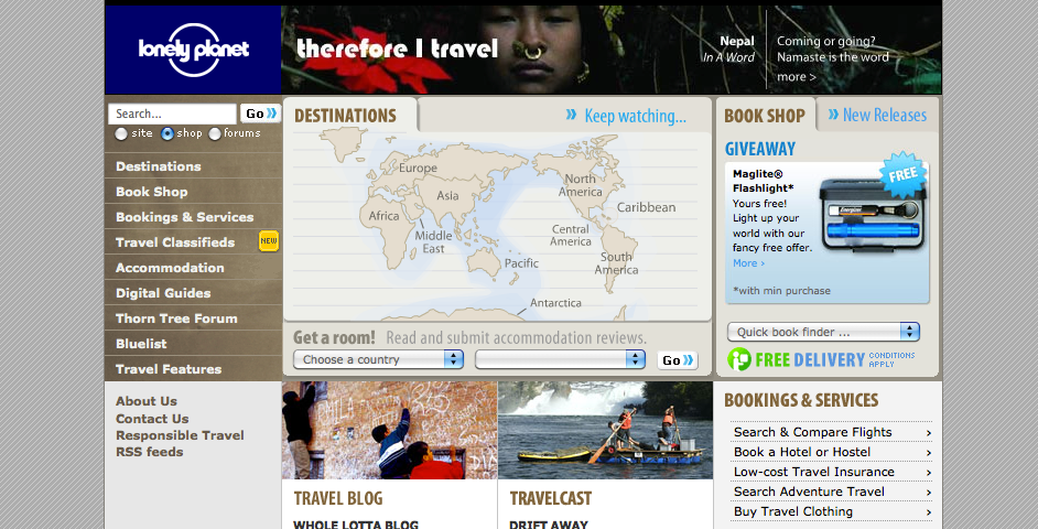 Nominee - LonelyPlanet.com