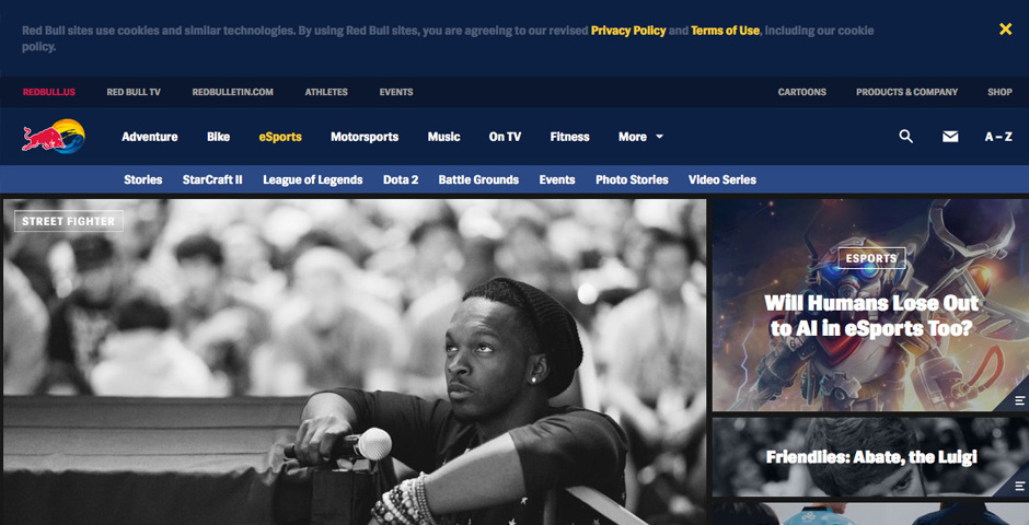 Nominee - Red Bull eSports Channel