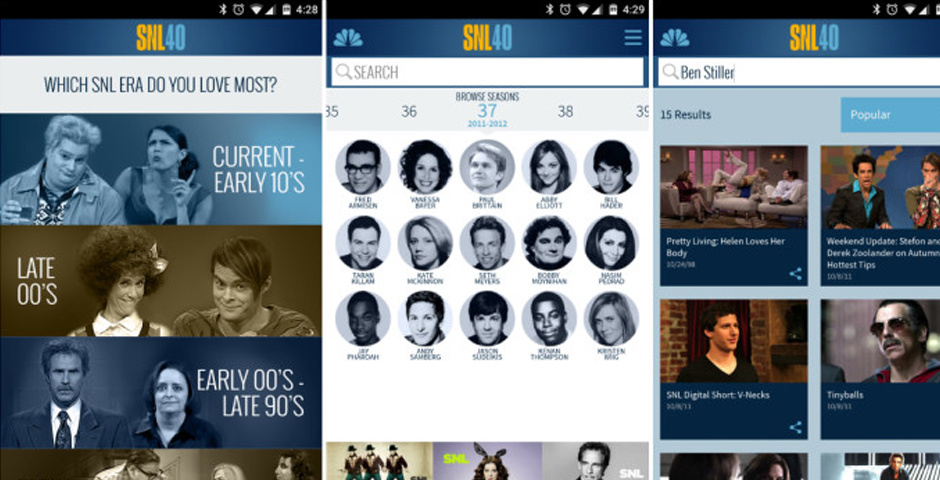Nominee - Saturday Night Live App