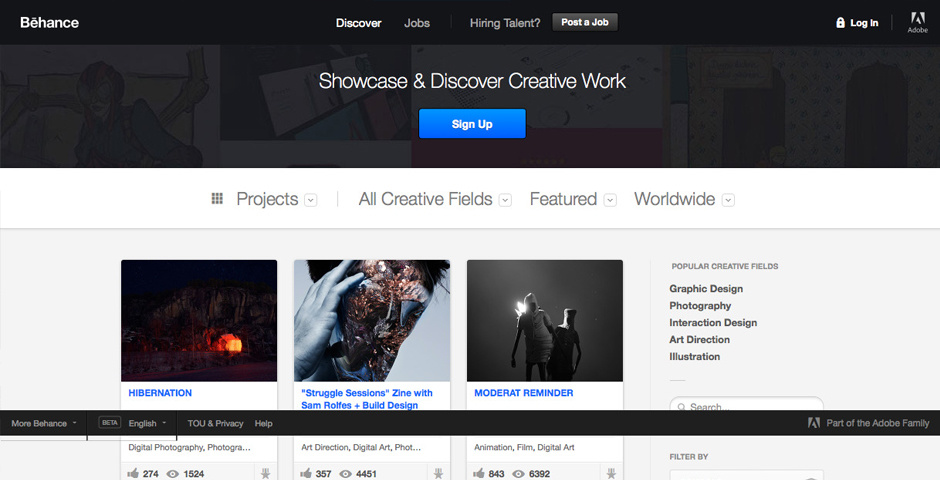 Nominee - Behance
