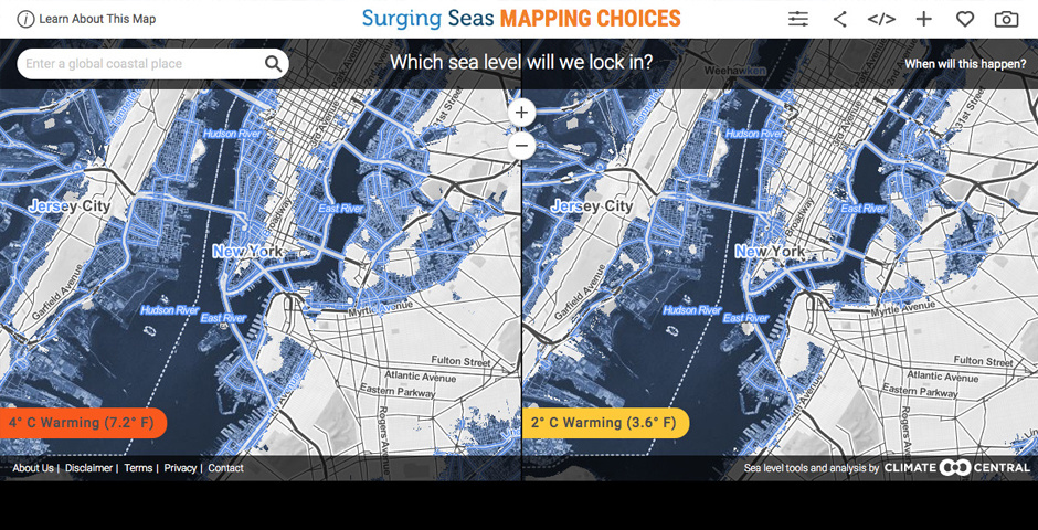 Nominee - Mapping Choices, by Climate Central