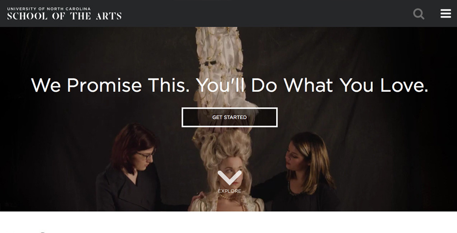 Nominee - The University of the North Carolina School of the Arts