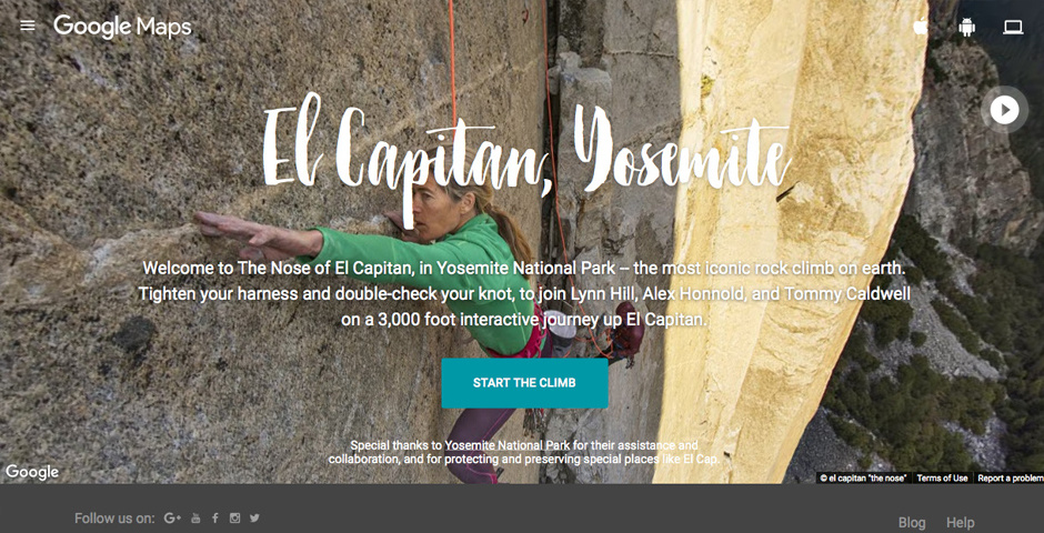 Nominee - Google Treks: El Capitan