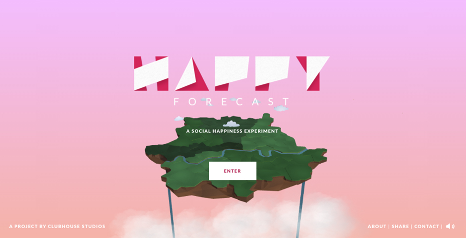 Webby Award Winner - The Happy Forecast