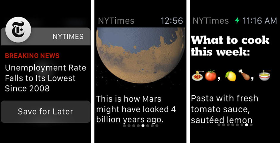 Nominee - NYTimes for Apple Watch