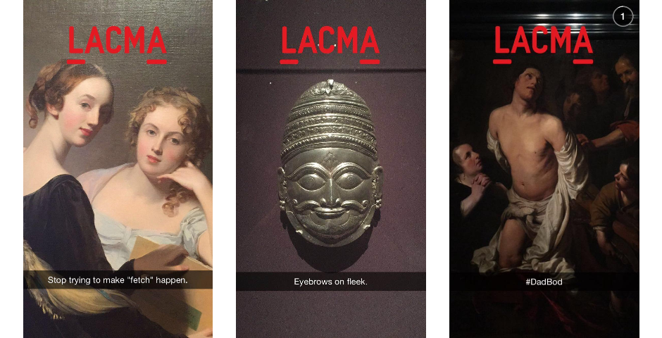 Webby Award Winner - Los Angeles County Museum of Art – LACMA Snapchat