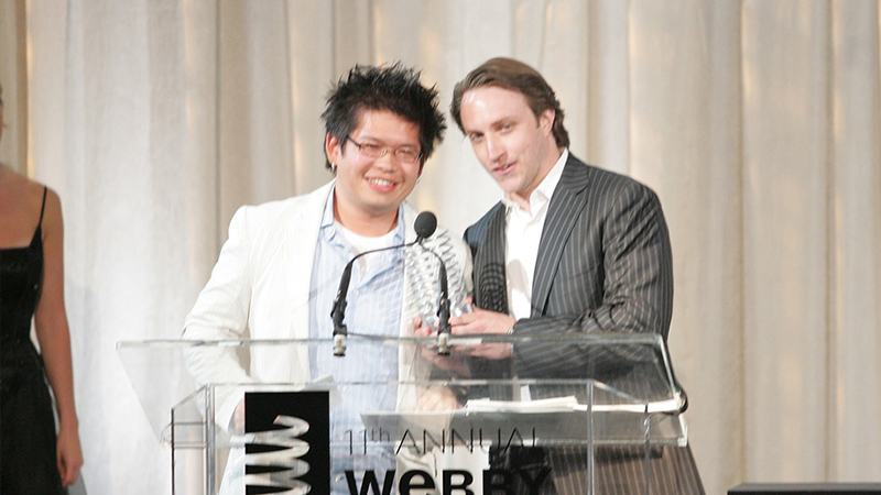 Webby Award Winner - Steve Chen & Chad Hurley