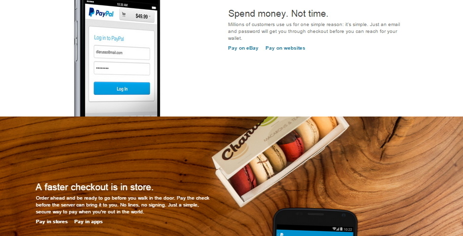 People's Voice / Webby Award Winner - PayPal.com Redesign
