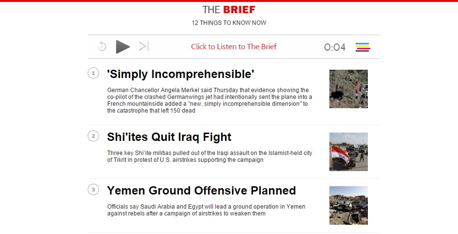 Nominee - The Brief