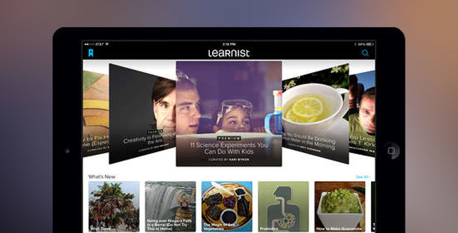Nominee - Learnist – Experts Curate Lessons to Share Their Knowledge