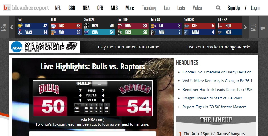 Nominee - BleacherReport.com