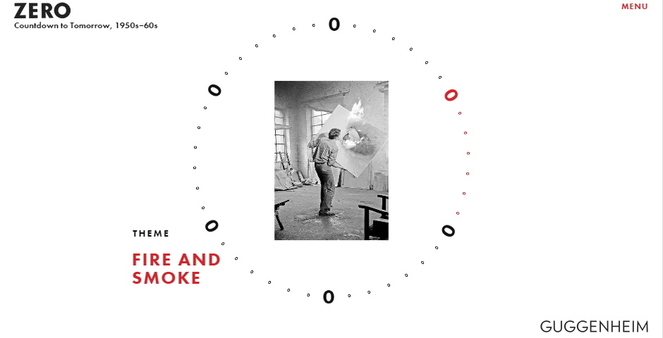 Nominee - Zero: ZERO: Countdown to Tomorrow, 1950s–60s exhibition website