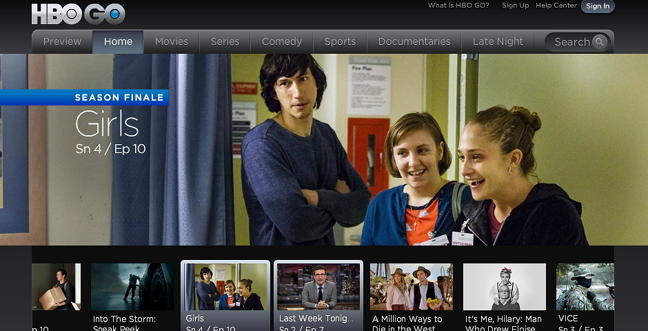 Webby Award Winner - HBO GO