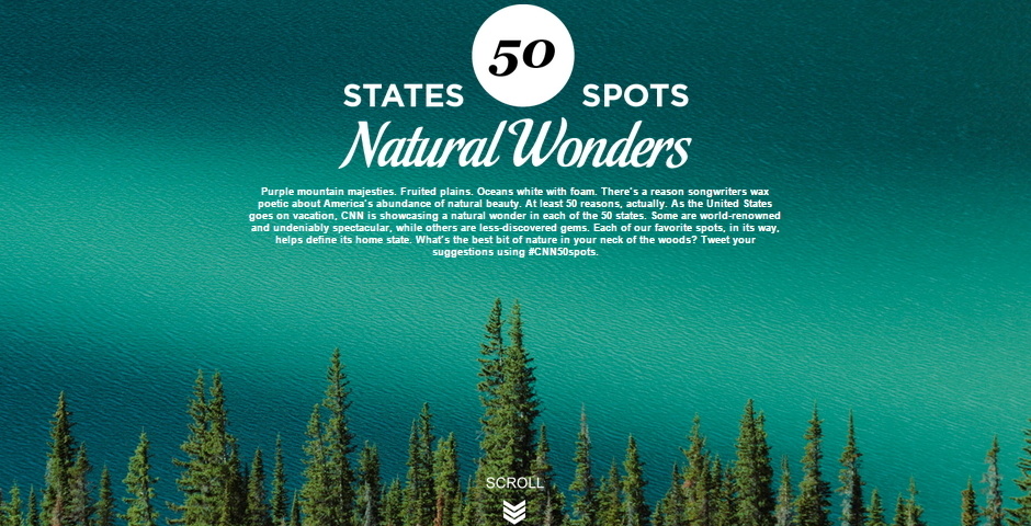 Nominee - 50 states, 50 spots: Natural wonders