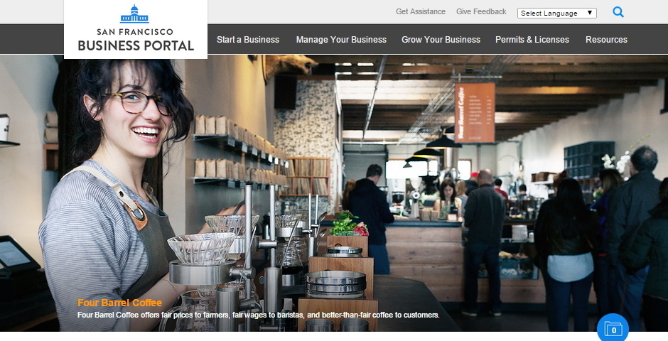 Nominee - San Francisco Business Portal
