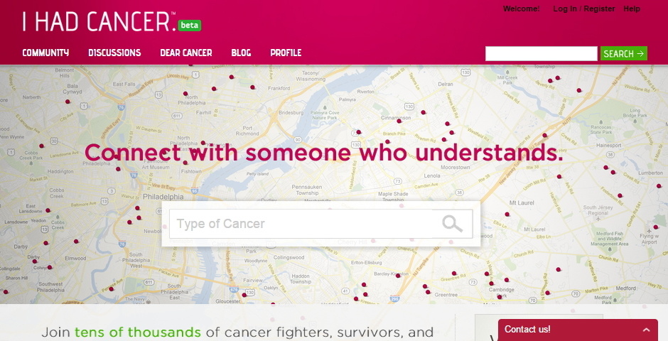 Webby Award Winner - IHadCancer.com