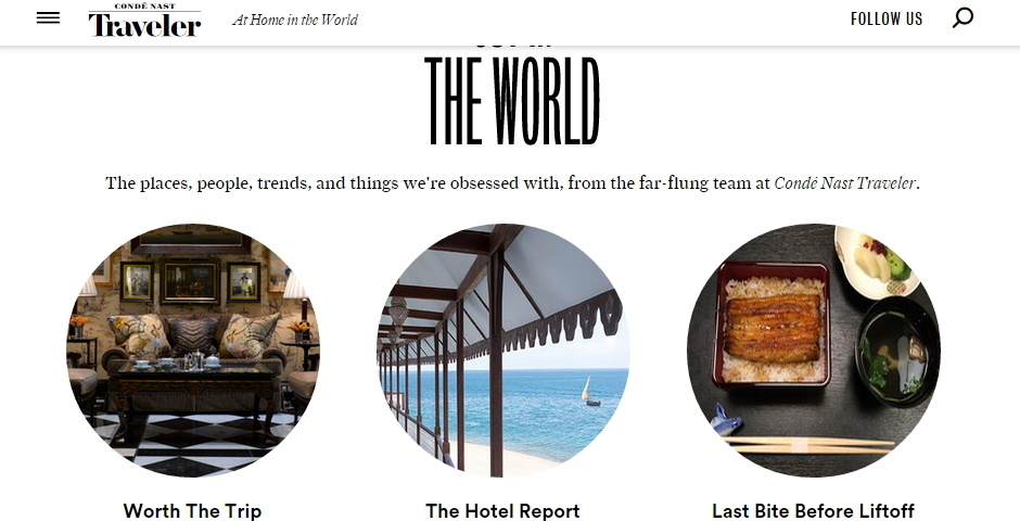 Honoree - Condé Nast Traveler