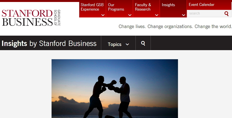 Nominee - Insights by Stanford Business