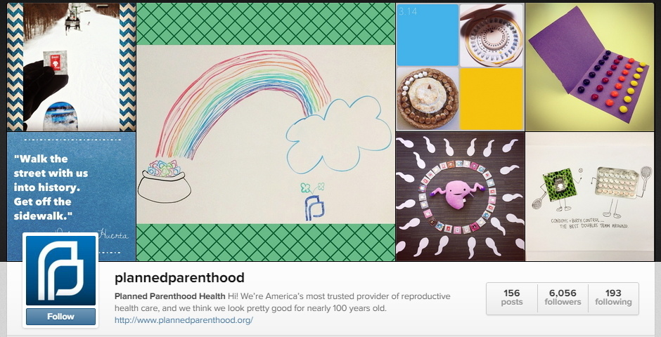 Nominee - Planned Parenthood Instagram