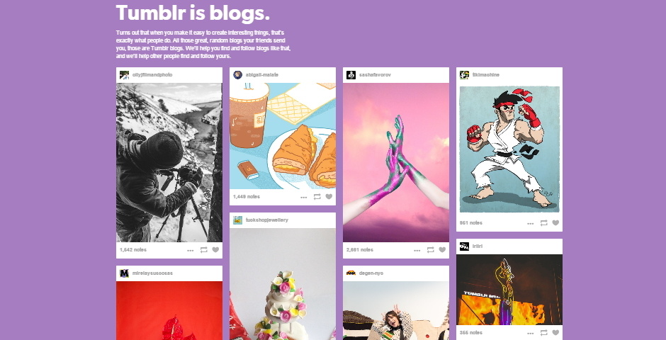 Nominee - Tumblr
