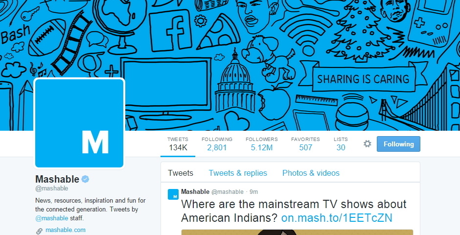 Webby Award Winner - Mashable